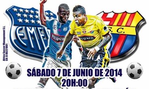 Temporada 13/14. Cartel I Clásico de clásicos del Ecuador en Madrid